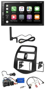 Pioneer USB 2DIN Bluetooth DAB Lenkrad Autoradio für Chevrolet Spark 2013-2015 - Bild 1 von 12