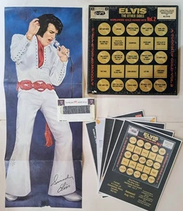 Elvis Presley "The Other Sides" Worldwide Gold Vol-2, Poster & Swach included - Picture 1 of 24