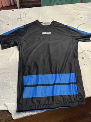 Cinturón azul XXL para hombre Rashguard marca Scramble Foto 1 de 2