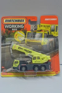2024 Mattel Matchbox Working Rigs MBX Mobile Crane - Picture 1 of 1