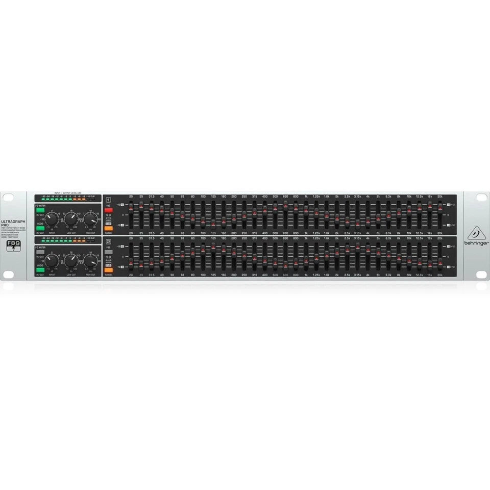 Gráfico estéreo Behringer ULTRAGRAPH PRO FBQ3102HD alta definição 31 bandas - Imagem 1 de 4