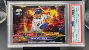 2024 Topps Cosmic Francisco Lindor Black Supernova Case Hit /10 POP 1 - Picture 1 of 4