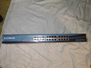 EDIMAX ED-3124RL 24 PORTS RACKMOUNT SWITCH Switch con 24 porte 10/100Mbps - Picture 1 of 4