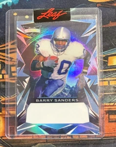 Barry Sanders Vibrance 1/1 Pre Production Proof - Bild 1 von 2