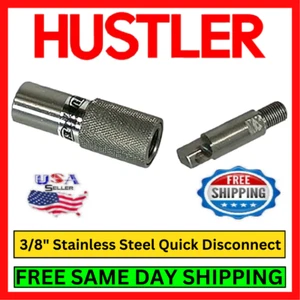 Hustler QD-2 3/8" Schnelltrennung Edelstahl für Amateurfunkgeräte/CB-Antennen - Bild 1 von 8