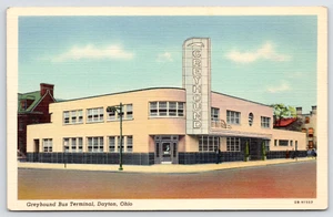 Dayton Ohio Art Deco Greyhound Bus Station~William S Arrasmith~Hillsborough NC - Picture 1 of 2