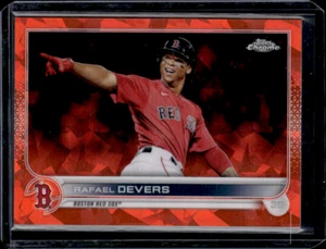 Topps 2022 edición cromo zafiro Rafael Devers #331 naranja/25 - Imagen 1 de 2