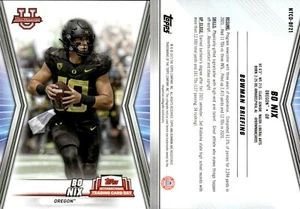 BO NIX 2023 TOPPS INTERNATIONAL TRADING CARD DAY BOWMAN UNIVERSITY BF21 - Picture 1 of 1