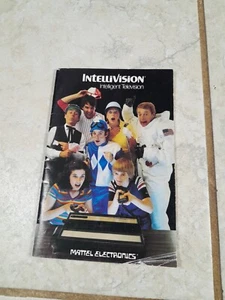 Intellivision Intelligent Television Mattel Electronics-Manual only Free Ship - Picture 1 of 4