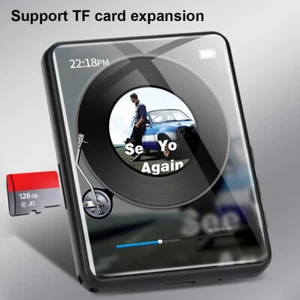 128GB Support Bluetooth MP4/MP3 Lossless Music Player FM Radio Recorder Sport - Foto 1 di 15
