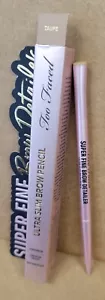 Too Faced❤Super Fine Brow Detailer Pencil❤TAUPE❤️Free Shipping - Picture 1 of 2