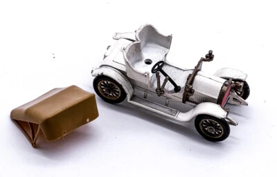 Matchbox Models of Yesteryear Y-4 1909 Opel Coupe Made in England | Weiß - Bild 1 von 4