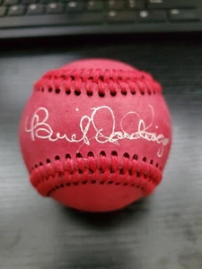 BENITO SANTIAGO SIGNED RED BASEBALL AUTOGRAPHED AUTO SAN DIEGO PADRES - Picture 1 of 3
