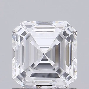 1 CT Asscher Lab Grown Diamond Ring | IGI Certified Gift for Her - Picture 1 of 2
