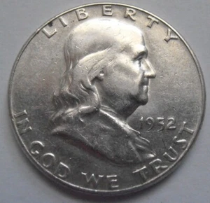 Medio dólar de plata P Franklin 1952 (52PTE1) - Imagen 1 de 4