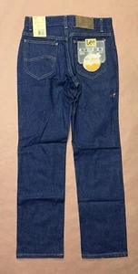 Vintage Lee Student Blue Jeans, Strait Leg, Deadstock NWT, Size 29x30 - Picture 1 of 3