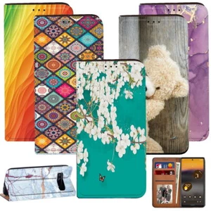 PU Leather Phone Stand Cover Case For Google Pixel 6/6A/7/7A/7 Pro/8/8Pro/9/9A - Picture 1 of 27