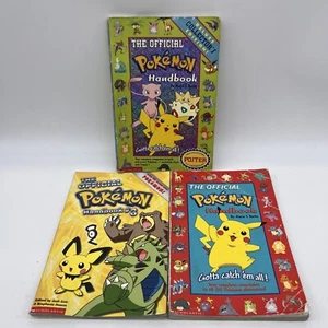 Die offiziellen Pokémon-Handbücher Lot 3 Stck. - Bild 1 von 4