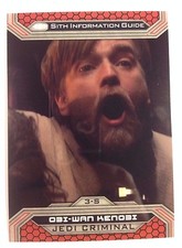 2015 Topps Star Wars Chrome Perspectives Jedi vs. Sith # 3-S Obi-Wan Kenobi