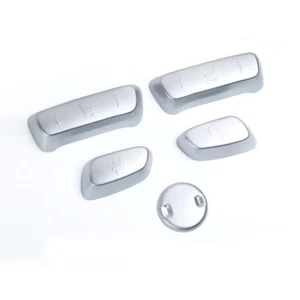 Side Seat Adjustment Buttons Cover Trim fit For Toyota Land Cruiser Prado 2018 - Foto 1 di 6