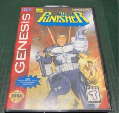 SEGA GENESIS SOFT THE PUNISHER F/S from Japan #2536 - Image 1 of 4