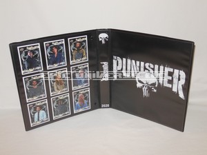 Custom Made 2020 The Punisher Trading Card Binder Graphic Inserts