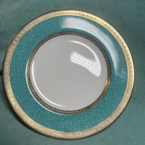 Wedgwood Ulander Powder Turquoise Round B & B Plate Bone China Made In England - Picture 1 of 7