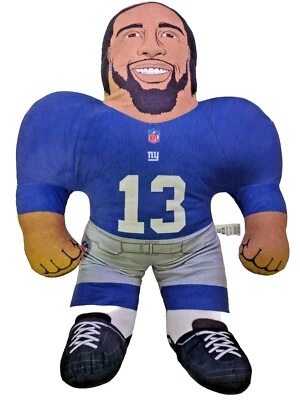 NFLPA Forever NY Giant Odell Beckham Jr 13 Football Plush Stuffed Figure 22 Toy - Image 1 of 4
