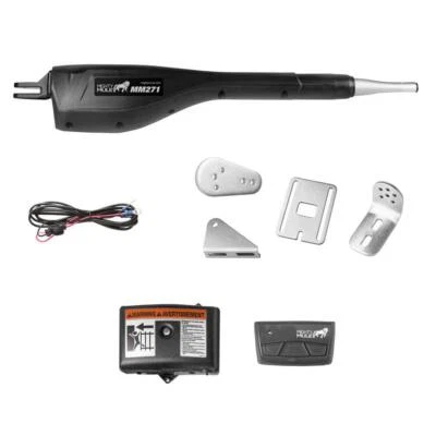 Kit abridor de puerta Mighty Mule solar compatible con luz automático de un solo oscilante Foto 1 de 4