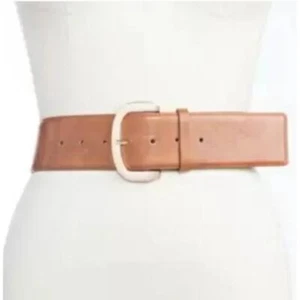 Giani Bernini Ladies Large Cognac Belt w/ Stretch Panel, Size L/XL, NWT! - Picture 1 of 2