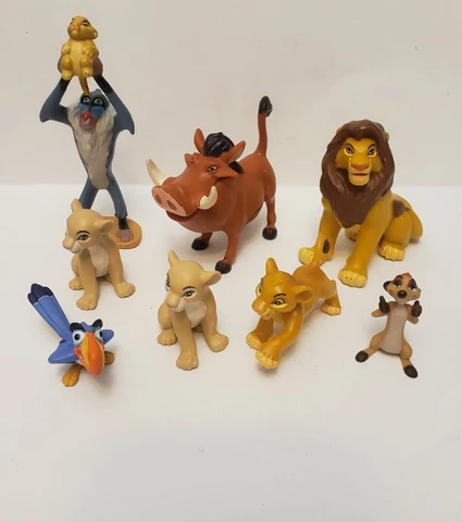 CAKE TOPPER The Lion King PVC Mini Figure Disney Simba Zazu Pumba Vintage Cover