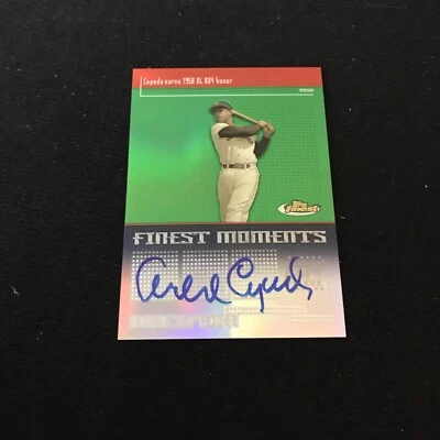 2004 Topps Finest Orlando Cepeda Finest Moments Autograph Auto #FMA-OC Giants - Image 1 of 2