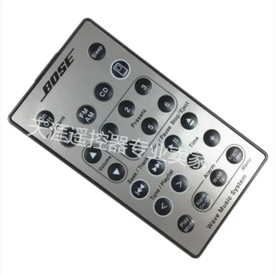 1pcs Bose wave music system remote control AWRCC1 AWRCC2 radio/cd sliver SEA - Image 1 of 3
