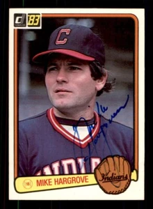 1983 Donruss Baseball #450 Mike Hargrove Signed Autograph (no COA) - Picture 1 of 2