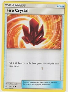 Tarjeta de Entrenador de Cristal de Fuego Pokémon JCC SM Ininterrumpidos Bonds 173/214 - Imagen 1 de 1