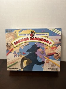 Where In The World Is Carmen Sandiego 1992 Geography Board Game Complete - Picture 1 of 17