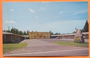 Ironwood MI Indianhead Motel auf US 2 um 1970 Postkarte - Bild 1 von 4