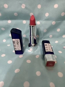 2x RIMMEL LONDON MOIST RENEW LIPPENSTIFT #190 ROSE BLUSH - Bild 1 von 1