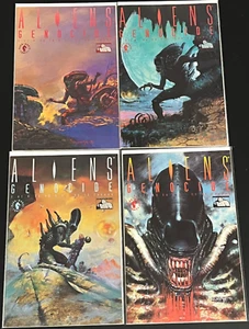 ALIENS : GENOCIDE #1-4 NM- Full Set! Arthur Suydam Covers Dark Horse Comics 1991 - Picture 1 of 3
