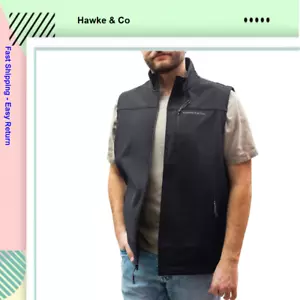 Hawke & Co. Mens Soft Shell Vest, Black, S - Picture 1 of 1
