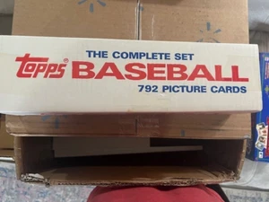 1987 TOPPS FACTORY COMPLETE CARD MLB BASEBALL SET ALL 792 CARDS ARE THERE - Picture 1 of 2