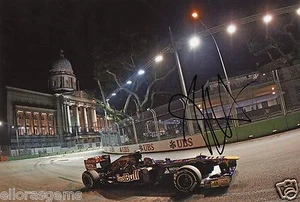 Formula One F1 Driver Jaime Alguersuari Red Bull Hand Signed Photo 12x8" H - Picture 1 of 1