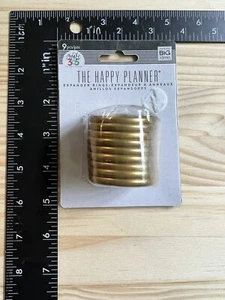 The Happy Planner Gold Expander Discs 9 Pieces (2014) New - Picture 1 of 4
