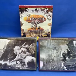 Lord of the Rings Trilogy Audio Book CD NEW All 3 Factory Sealed 22 Cds 27 Hours - Picture 1 of 23