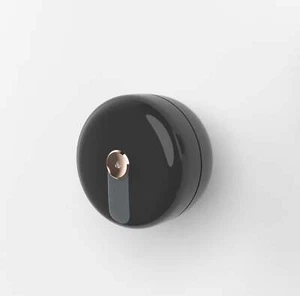 Dolphy Black ABS Centre Pull Toilet Paper Dispenser - Lockable, Durable & Spa... - Picture 1 of 1