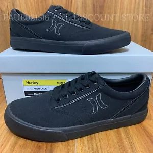 Hurley Herren Arlo Skate Mode Freizeitschuhe ~ schwarz ~ Größen & Zustand - Bild 1 von 5