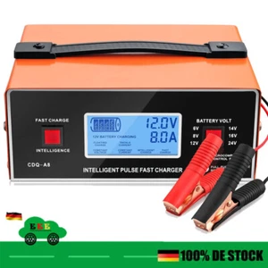 Auto Intelligentes Batterieladegerät Vollautomatisch 6-24V 0-10A KFZ-Ladegerät - Bild 1 von 12