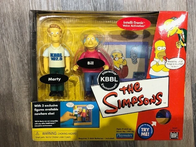 Los Simpson Mundo de Springfield, entorno interactivo KBBL con Marty y Bill Foto 1 de 1