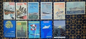 MESSAGERIES MARITIMES~LOT 11 CPA~BRENET-DES GASCHONS-MARIN MARIE~etc.... - Bild 1 von 7