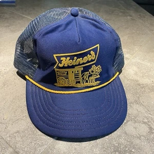 Vintage Heiners Bread Huntington WV Trucker Snapback mit Seil Mütze Made in USA - Bild 1 von 9
